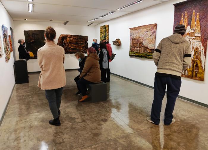 Exposición - María Julia Monti - Texturas en Caleidoscopio