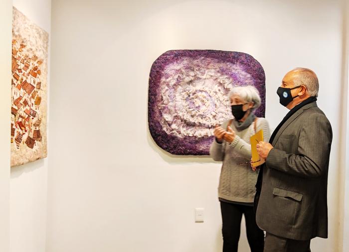 Exposición - María Julia Monti - Texturas en Caleidoscopio