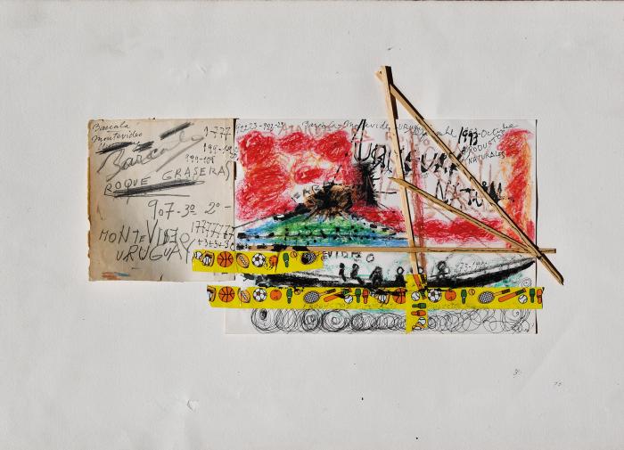 Exposición Mi vida de cartonero - W. Barcala