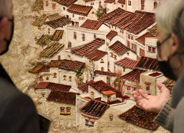 Exposición - María Julia Monti - Texturas en Caleidoscopio