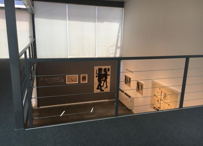 Exposición Mi vida de cartonero - W. Barcala