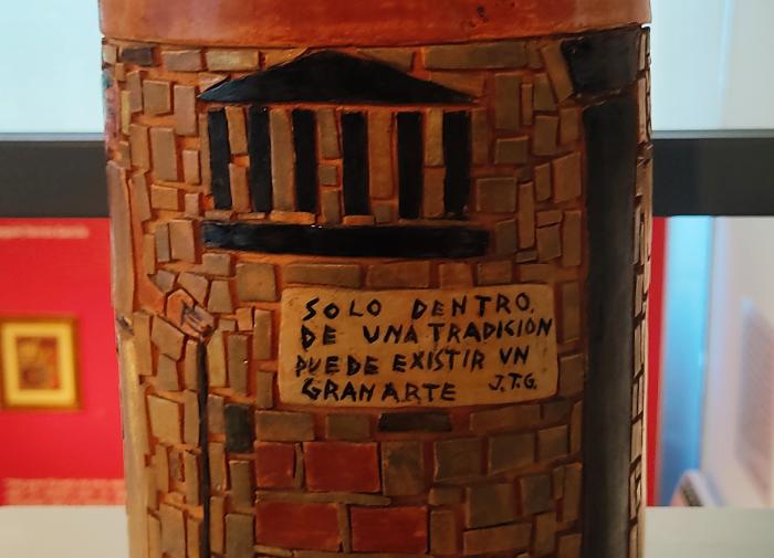 El Maestro y los Compañeros de Gurvich en el Taller Torres García-Museo Gurvich