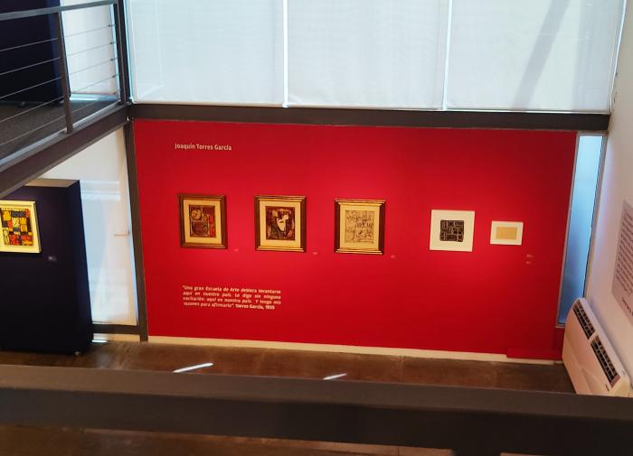 El Maestro y los Compañeros de Gurvich en el Taller Torres García-Museo Gurvich