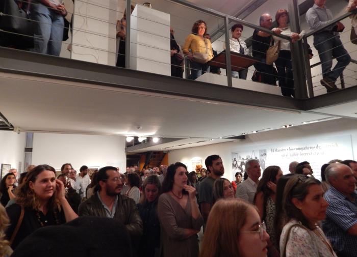 El Maestro y los Compañeros de Gurvich en el Taller Torres García-Museo Gurvich
