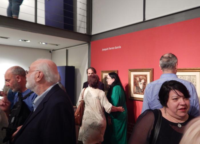 El Maestro y los Compañeros de Gurvich en el Taller Torres García-Museo Gurvich