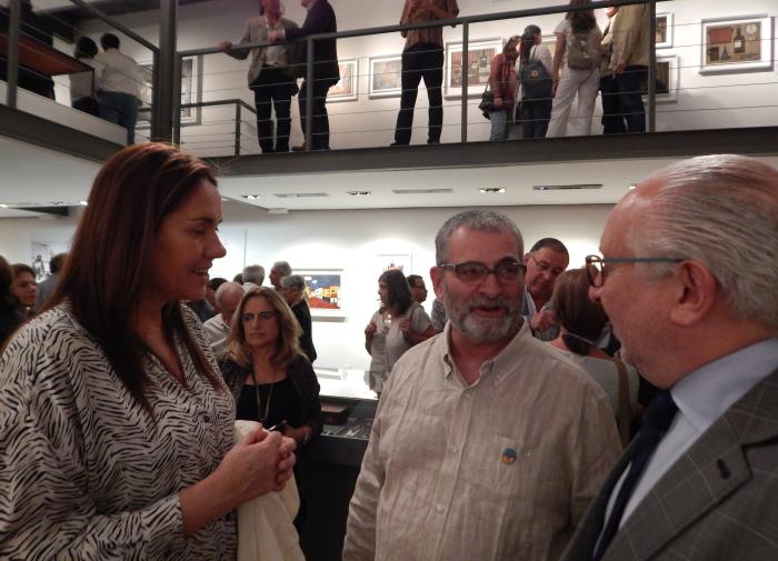 El Maestro y los Compañeros de Gurvich en el Taller Torres García-Museo Gurvich