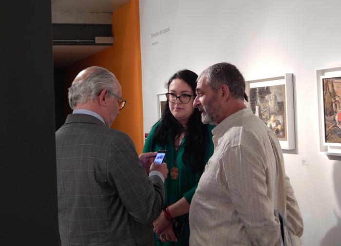 El Maestro y los Compañeros de Gurvich en el Taller Torres García-Museo Gurvich