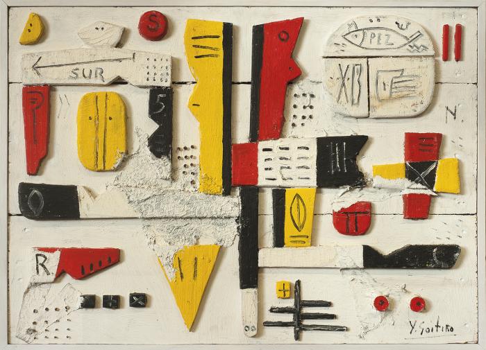 Constructivo en tres colores