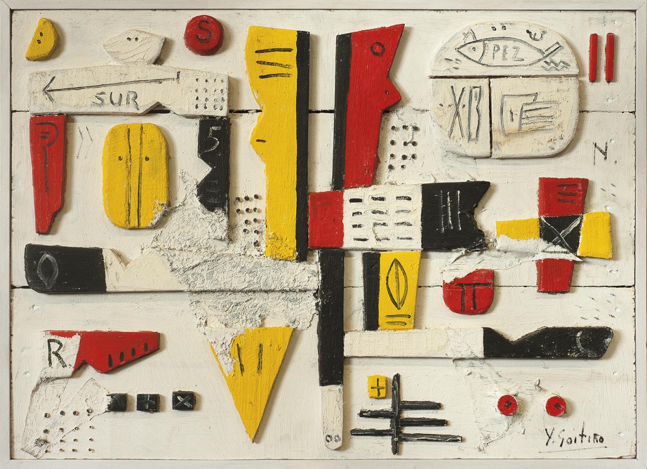 Constructivo en tres colores