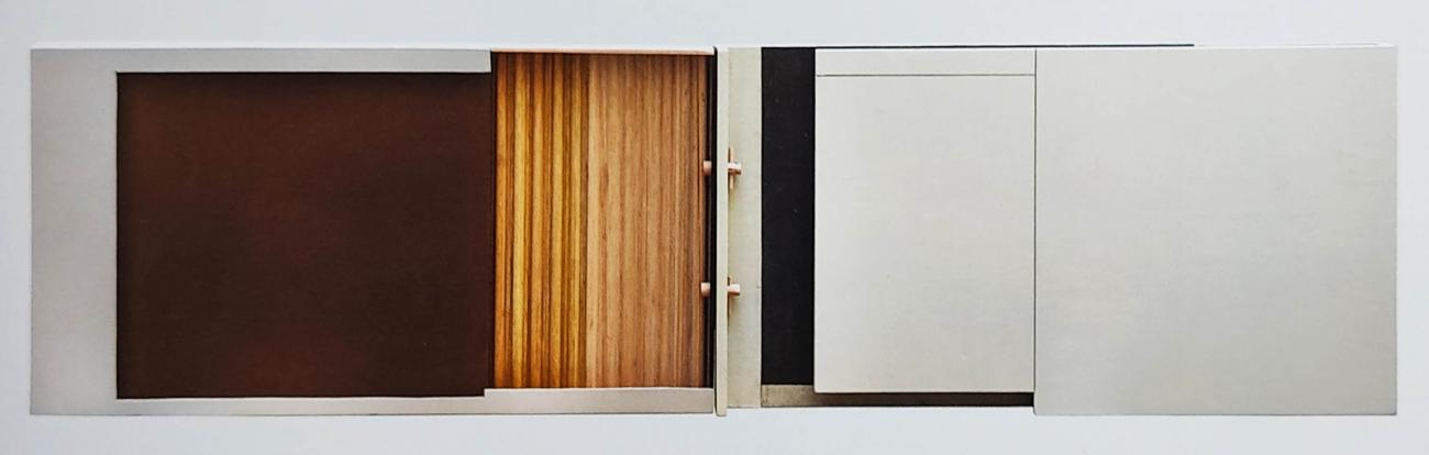 Acrílico madera entelada