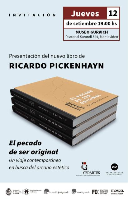 Presentación del libro - El pecado de ser original - R.Pickenhayn